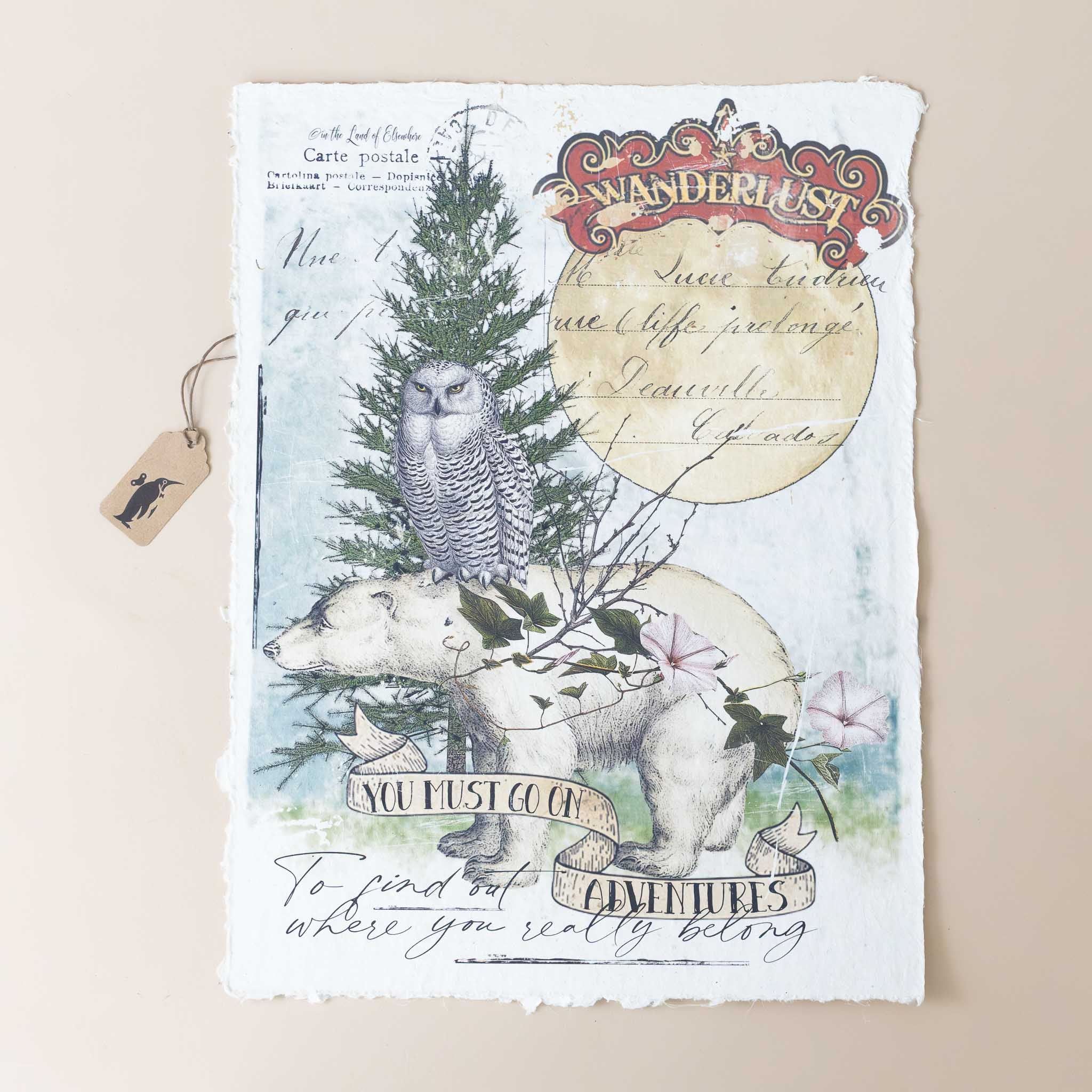 paper-print-go-on-adventures-polar-bear-moon-snow-owl-pine-and-text-wanderlust-and-script