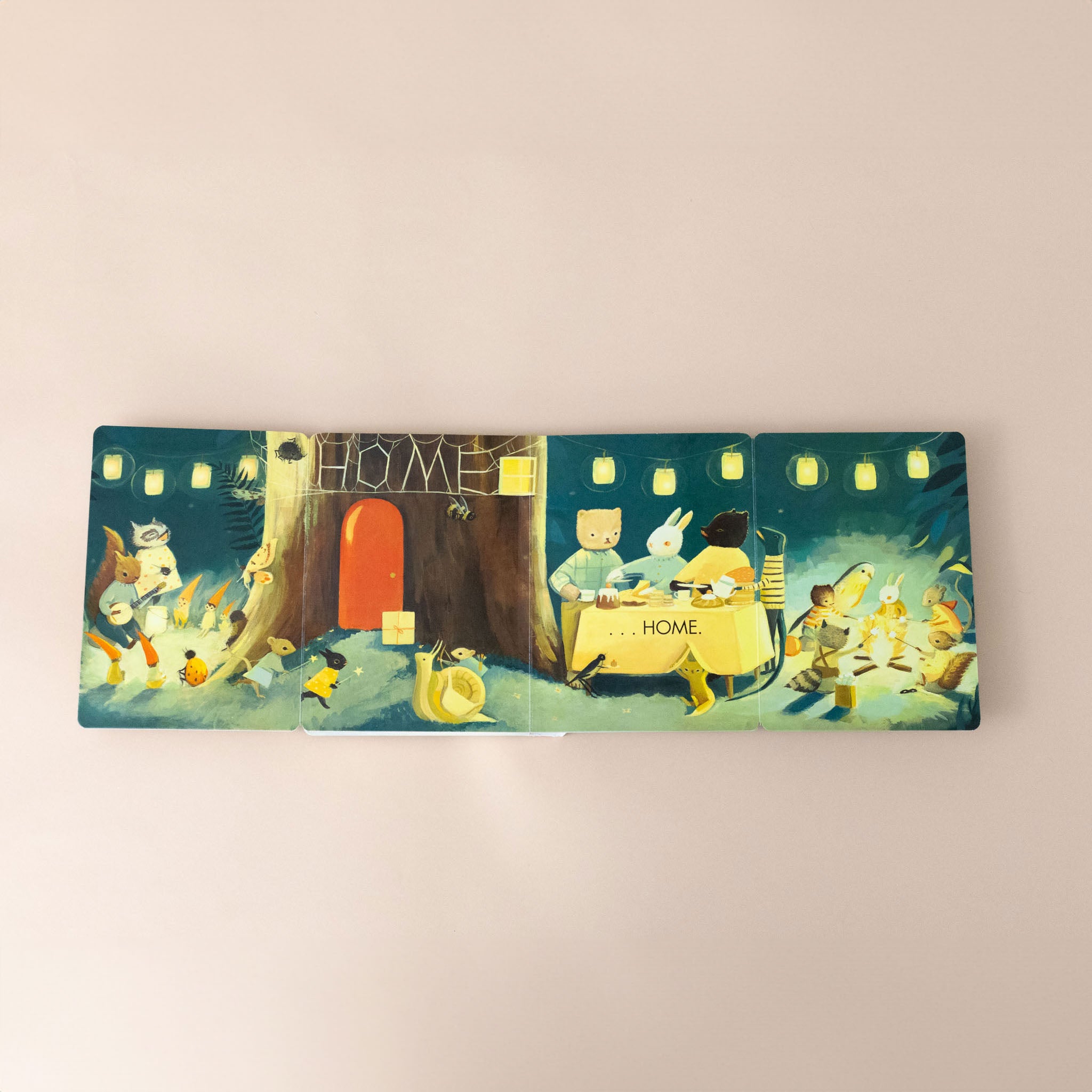 all-the-animals-under-a-tree-labeled-home