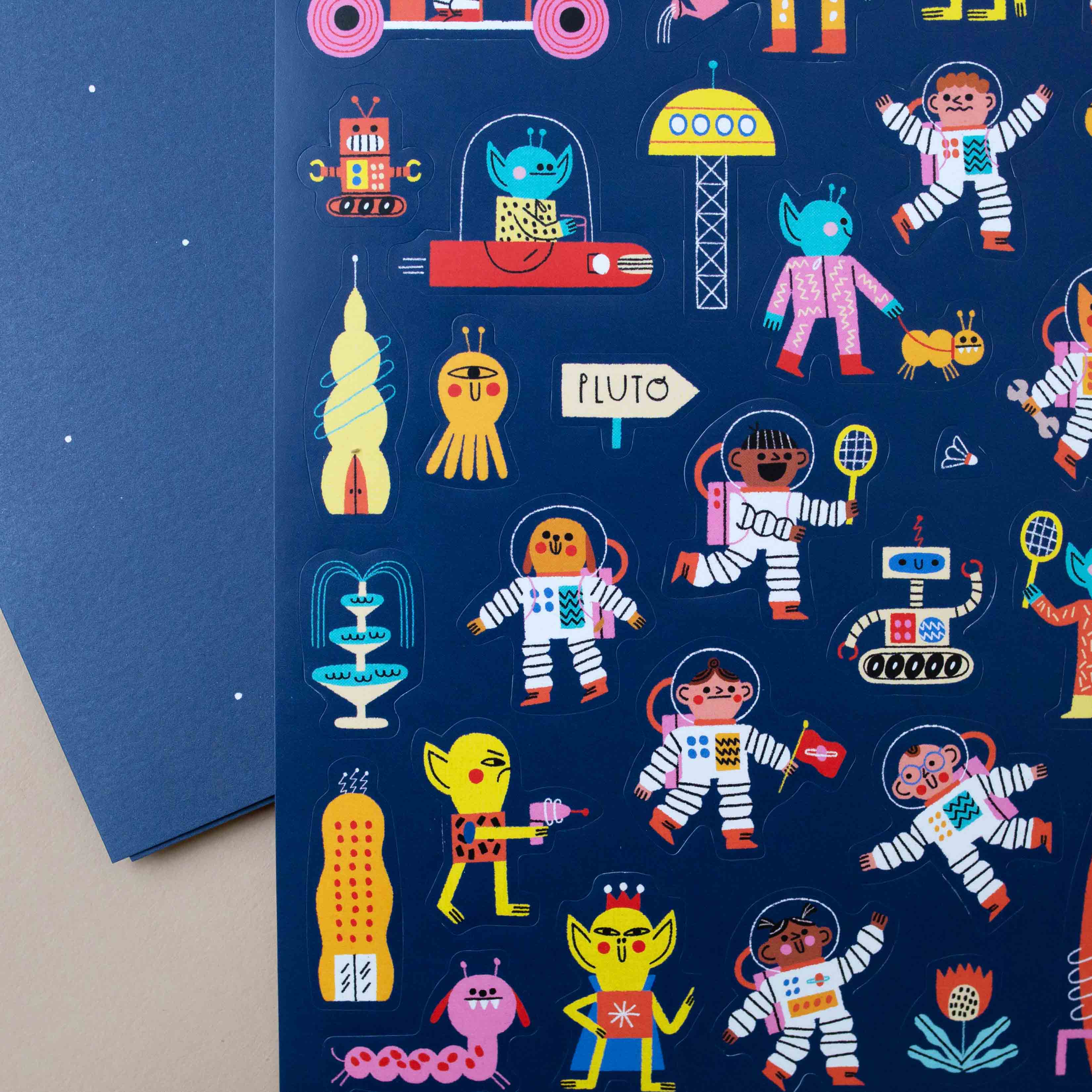 Sticker Activity Book | My Space - Arts & Crafts - pucciManuli